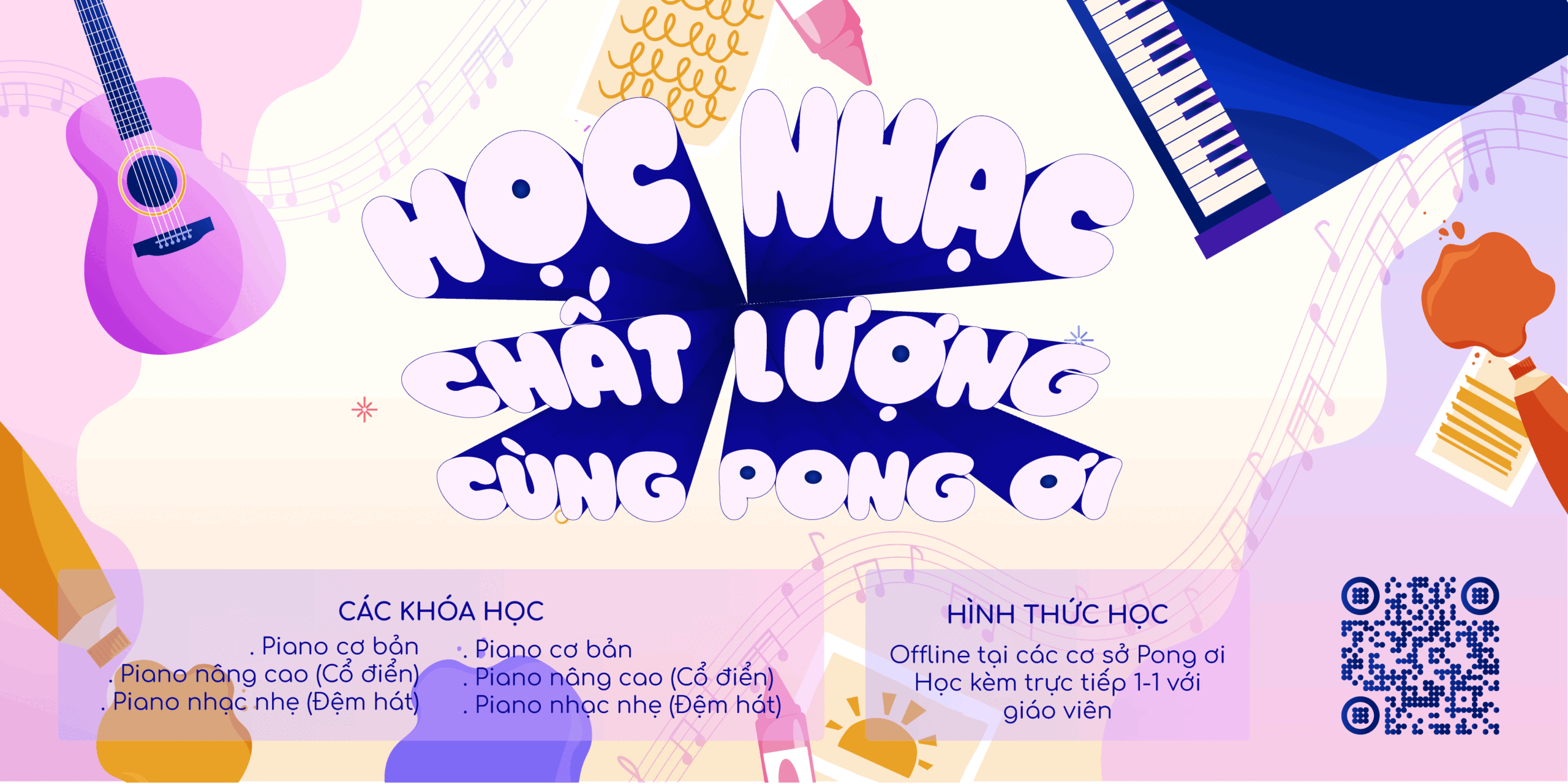 Học nhạc chất lượng cùng PongOi
